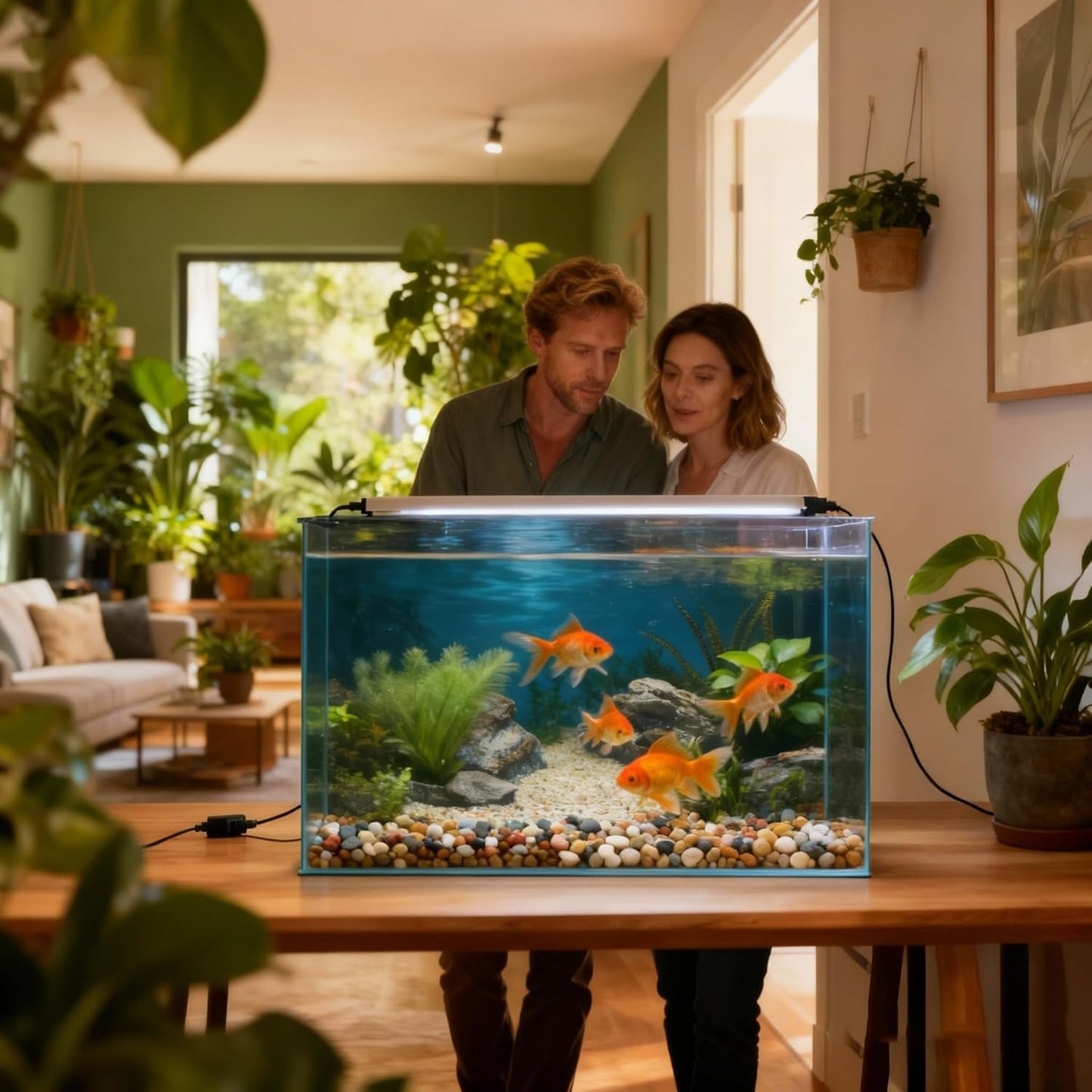 4 Pack Aquarium Background, 24x12 Inch Polyester Cloth Decor for Fish Tank, Set of Undersea Coral Rock & Plant Décor Backgrounds, Aquatic Themed Decorations