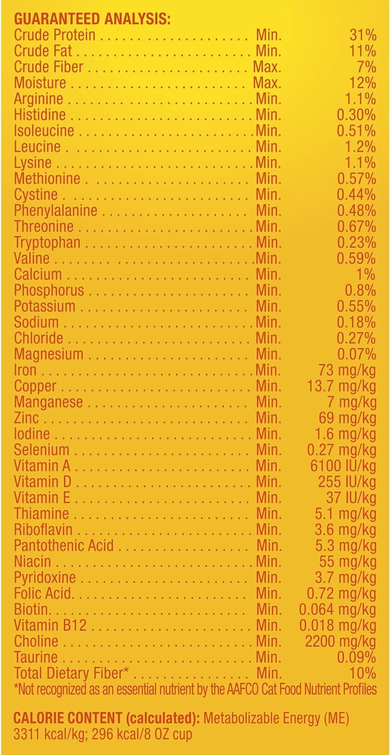 Meow Mix Hairball Control Dry Cat Food, 6.3 Pound Bag