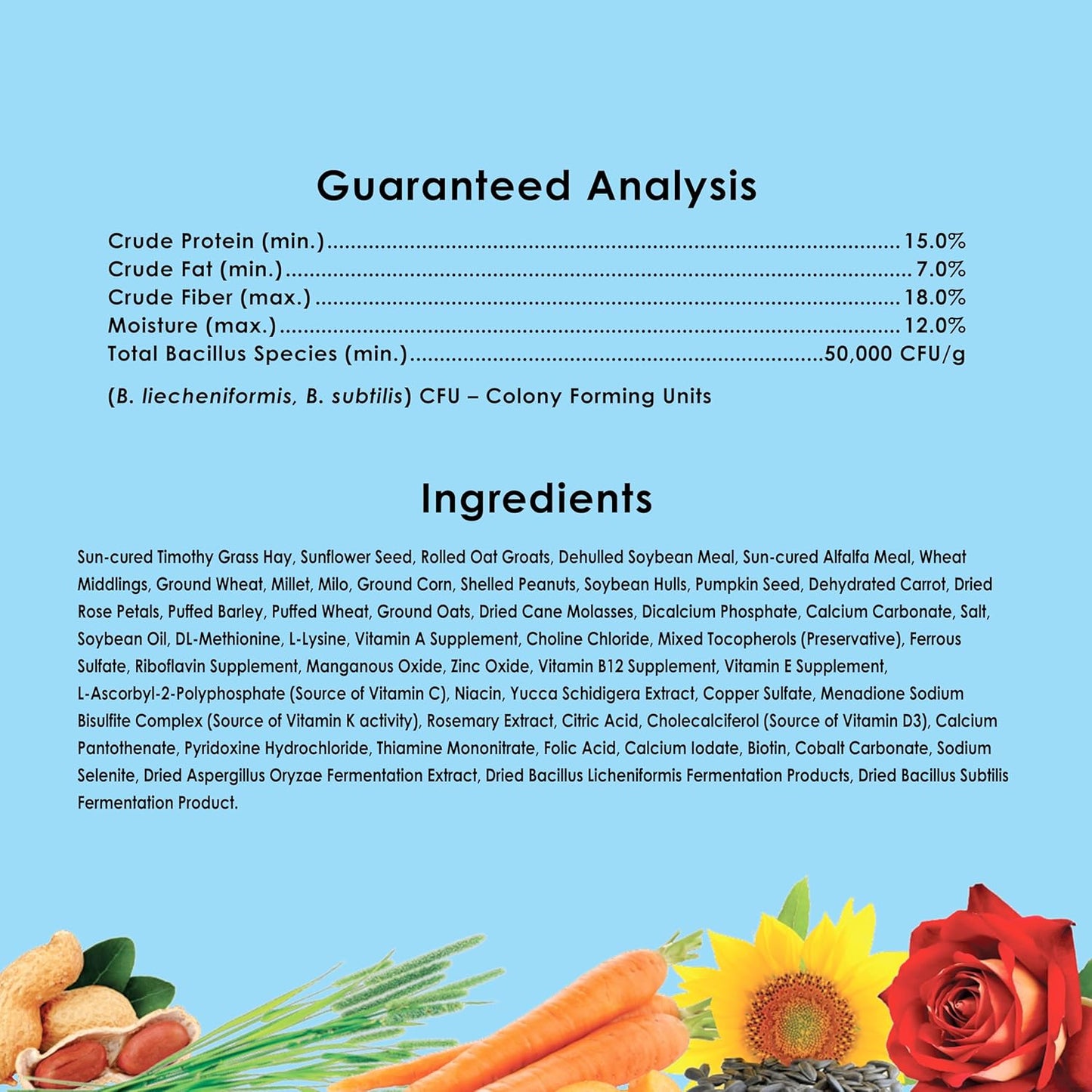 Kaytee Food from The Wild Natural Pet Hamster Food, 2 Pound