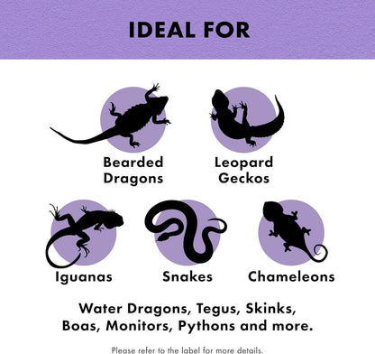 Zilla Shed-Ease Reptile Bath, Shedding Support and Penetrating Bath for All Lizards and Snakes