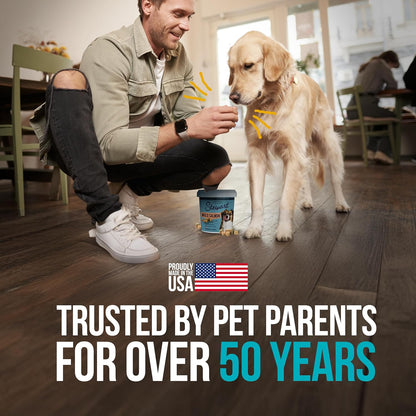 Stewart Wild Salmon Dog Treats, 9.5 oz, ~190 Pieces, Freeze Dried Raw, Single Ingredient, 65% Protein Training Treats or Meal Topper in a Resealable Tub, Grain Free, Gluten Free