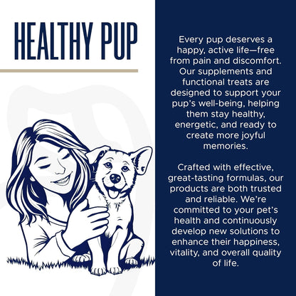 Dog Fish Oil Supplements - 180 Delicious Chew Treats - Omega 3 Rich Salmon Oil, EPA, DHA, Biotin, and Vitamin E for Healthier, Shinier, Skin, Coat and Fur, Helps Skin Allergies