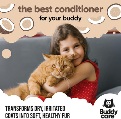 Coconut Cat Conditioner by Buddycare (16.90oz)