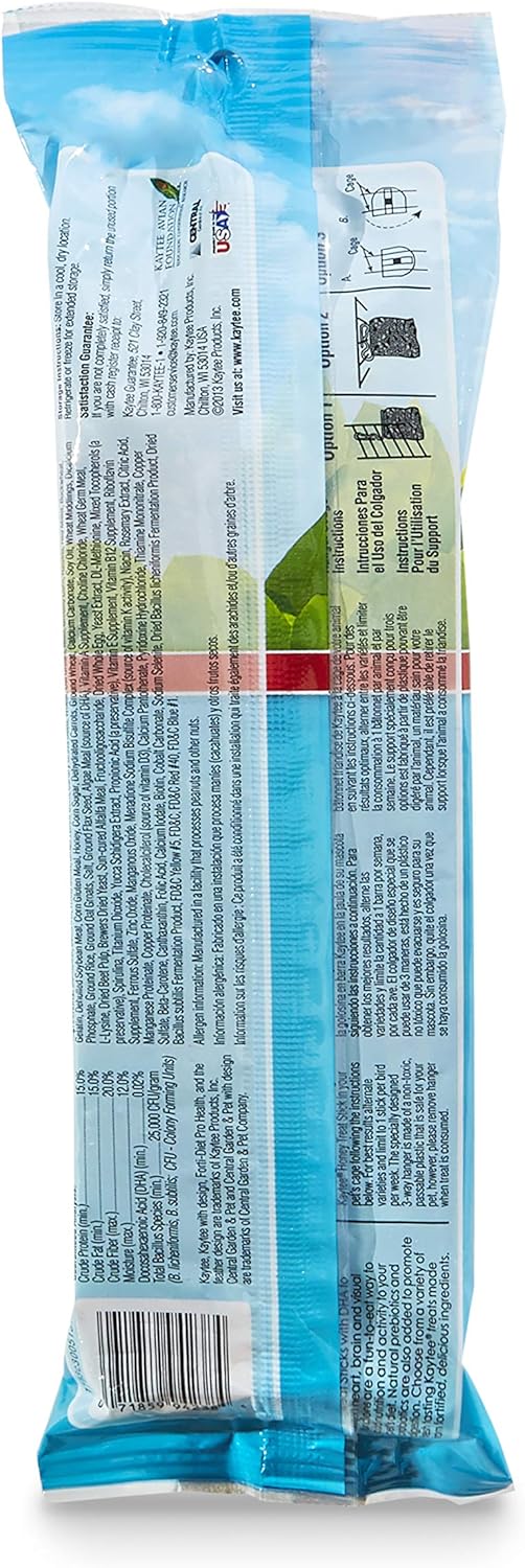 Kaytee Treat Stick Honey Flavor - Parrot 7 oz