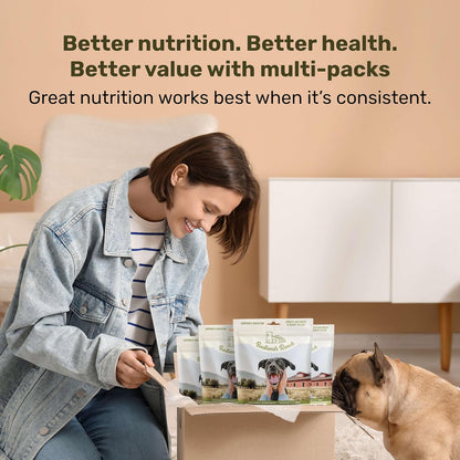 BADLANDS RANCH - Superfood Complete, Adult Dog Food, Air-Dried, High Protein, Zero Fillers, Superfood Nutrition by Katherine Heigl (24 oz., Beef Formula)