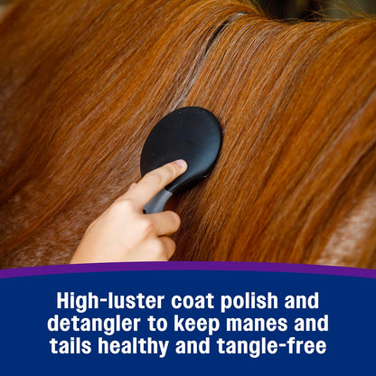 Farnam Vetrolin Shine, High-Luster Coat Polish and Detangler Spray, Ideal for Horses and Dogs, 32 oz.