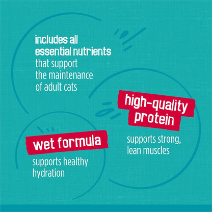 Purina Friskies Wet Cat Food Variety Pack, Tasty Treasures Prime Filets (With Ocean Fish and Tuna, With Chicken and With Turkey) - 5.5 Ounce (Pack of 12)