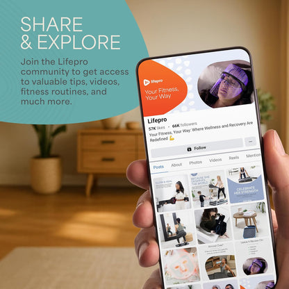 Lifepro PawRunner Dog Treadmill for Small & Medium Dogs up to 130lbs, Indoor Running Machine for Fitness, Compact & Durable Pacer Treadmill for Health and Exercise