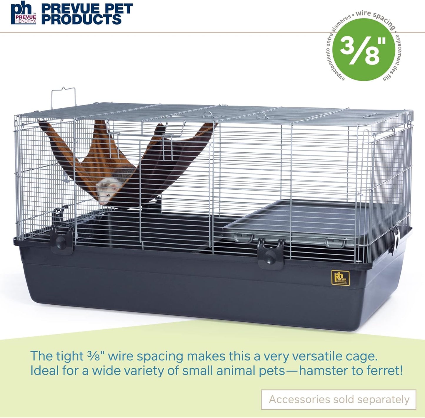 Prevue Pet Products 528 Universal Small Animal Home, Dark Gray