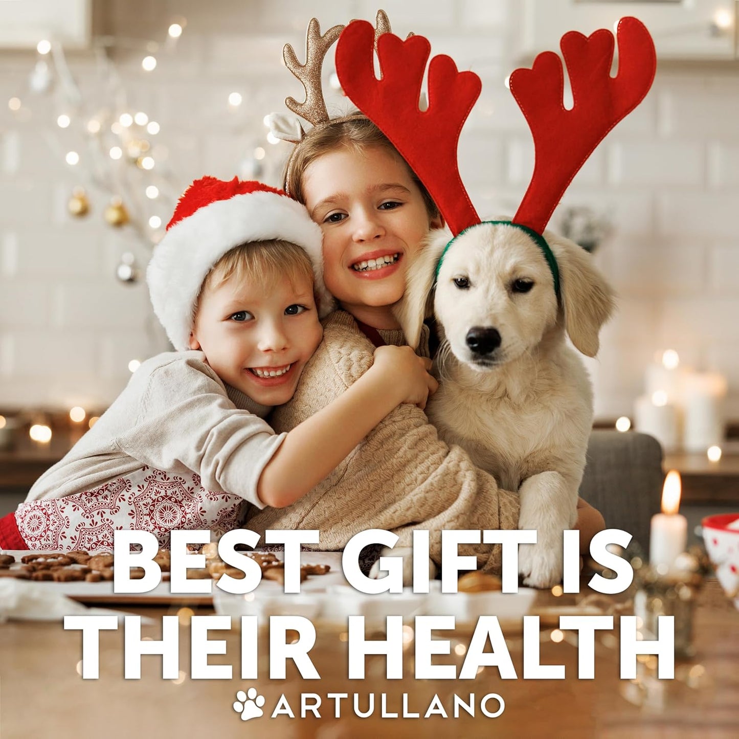 Flea and Tick Prevention for Dogs Chewables - Natural Flea Treatment Control - Supplement for Large & Small Dogs with Vitamins - Immune Support Chews - Puppy Pest Defense Oral Pills - 70 Soft Treats