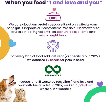 I and love and you Naked Essentials Dry Cat Food - Salmon + Trout - Grain Free, Real Meat, No Fillers, Prebiotics + Probiotics, 3.4lb Bag