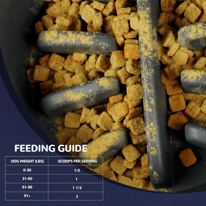 Natural Dental Powder for Dogs, Dog Breath Freshener Teeth Cleaning Powder Plaque Off Tartar Remover Bad Breath for Cats with Herbal Blend Probiotics, 10.56oz (60 Scoops)