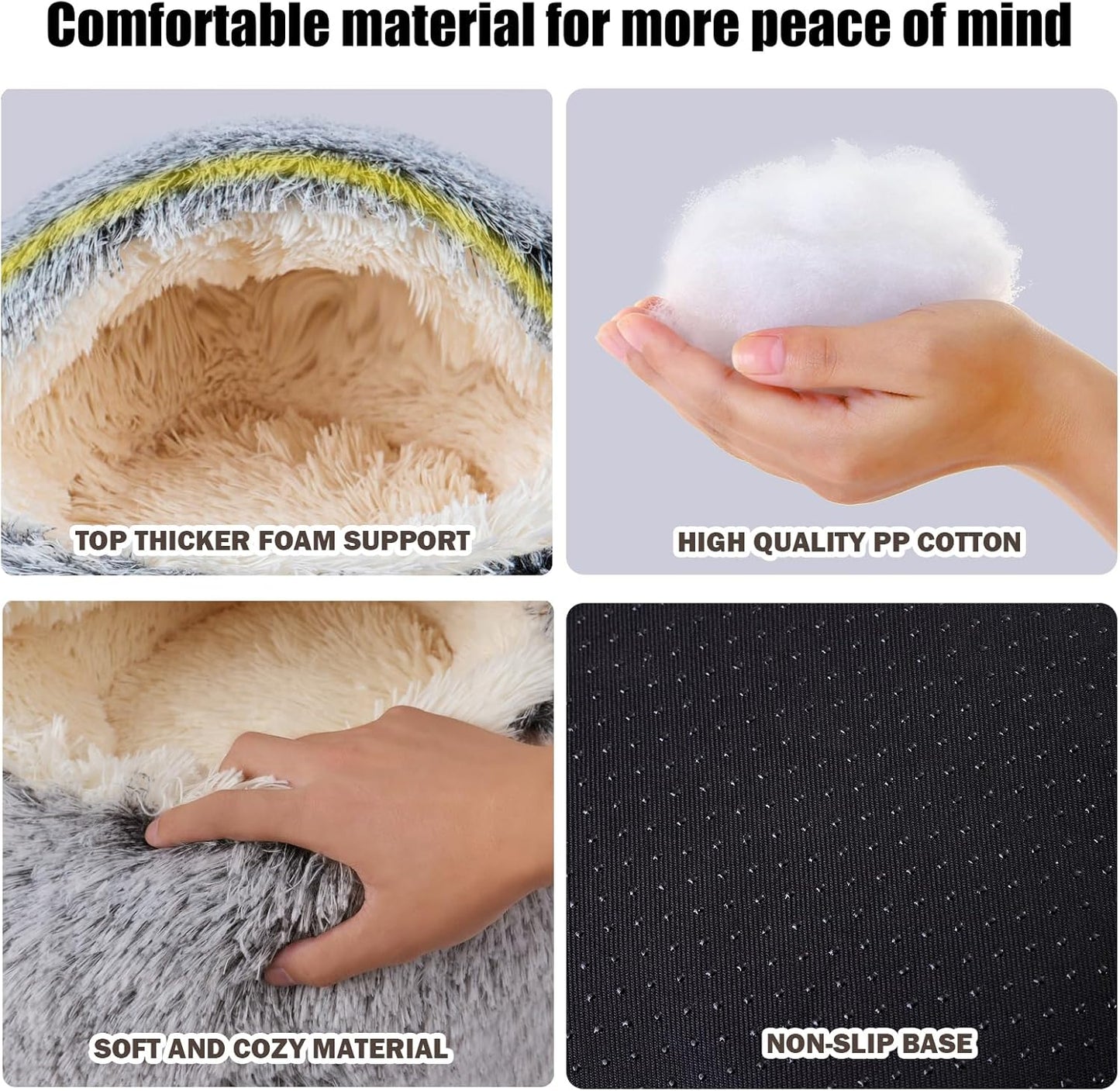 Cat Cave for Puppy and Kitty,Cat Tunnel Bed,Cat Toys for Indoor