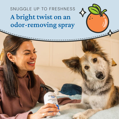 Fresh Wave Citrus Odor Removing Pet Spray, 16 Fl. Oz. | Pet Odor Eliminator for Home | Safer Odor Relief