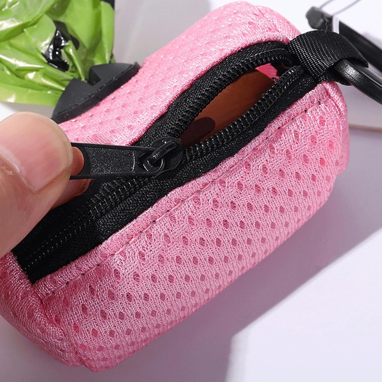 PANGBOER Dog Poop Pickup Bag Dispenser Convenient Pet Waste Bag Dispenser for Dog Pooper Pet Outdoor Walking Poop Bag Holder