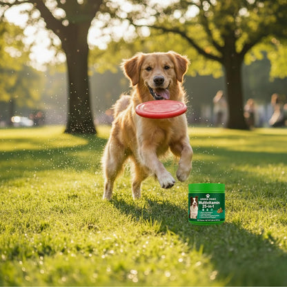 Dog Multivitamin – 90 Soft Chews for Hip & Joint, Skin & Coat, Digestion, Immunity – Glucosamine, Probiotics & Omegas – All Ages & Breeds – Chicken Flavor