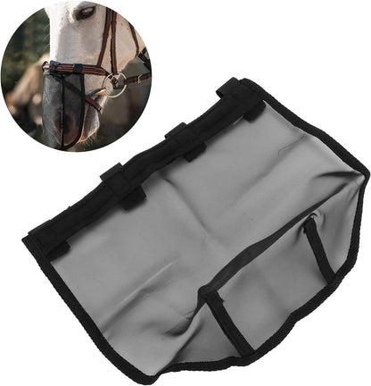 Horse Nose Cover, Breathable Teslin Fly Mask for Horses Face and Nose Protect, Comfortable Elastic Nose Net for Riding, Training and Competitions