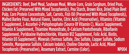 Nutrish Dry Dog Food, Real Beef, Pea & Brown Rice Recipe Whole Health Blend for Adult Dogs, 40 lb. Bag, Packaging May Vary (Rachael Ray)