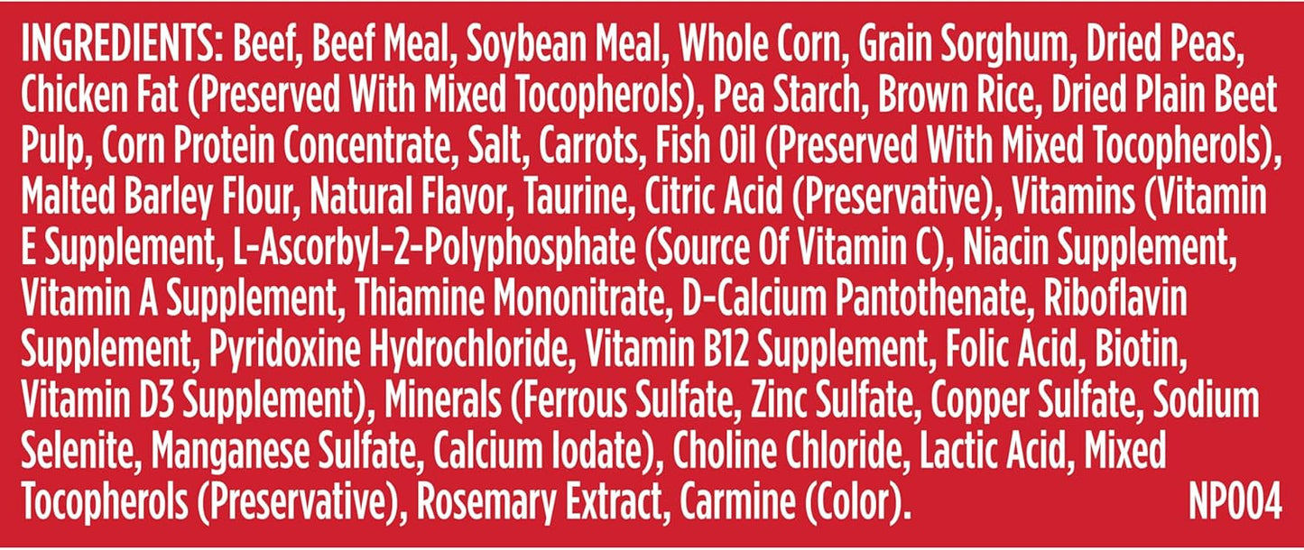 Nutrish Dry Dog Food, Real Beef, Pea & Brown Rice Recipe Whole Health Blend for Adult Dogs, 40 lb. Bag, Packaging May Vary (Rachael Ray)