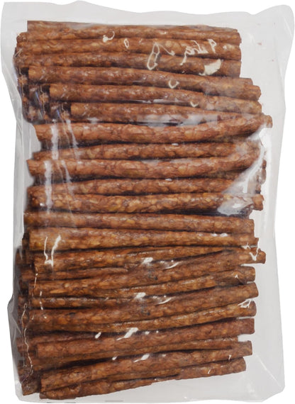 Cadet Premium Grade Beef Hide for Dogs, Long-Lasting Munchy Chew Sticks, Single-Ingredient Rawhide Dog Chews, 5-Inch, 100 Count