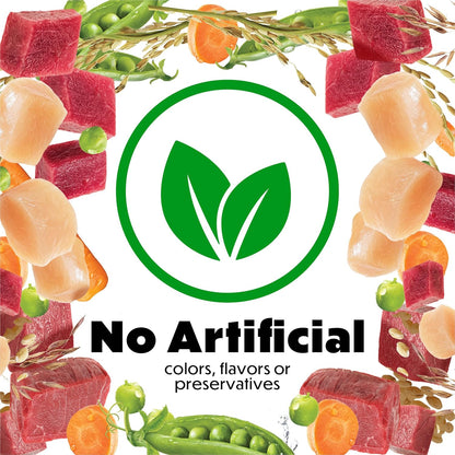 Purina Beneful Gravy Wet Dog Food Variety Pack, Prepared Meals Stew - (12) 10 oz. Tubs