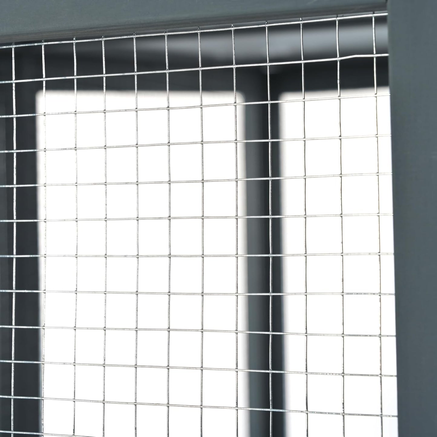 68.90" H Catio Outdoor Cat Enclosure Large, Tall Wooden Cat House with Weatherproof Roof, Cat Cage Playpen with 2 Multiple Platforms & 7 Removable Wood Boxes, for Cats, Grey