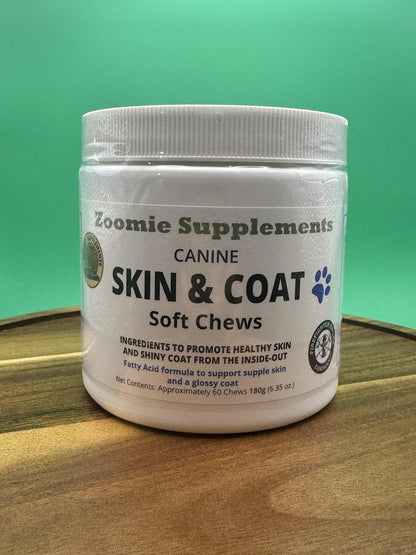 Canine Skin & Coat Soft Chews 60ct