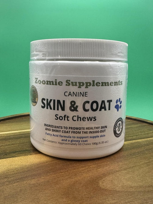Canine Skin & Coat Soft Chews 60ct