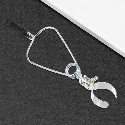 2Pcs Adjustable Clamp Lamp Holders Heat Lamp Bracket Flexible Dome Clamps for Reptile Habitat Lighting Fixtures