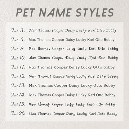 Anavia Slide On Silent Pet ID Tags, S/M/L/XL Personalized Stainless Steel Cat Dog Tag with Elastic Fabric Band, Engraved Nameplate Quiet Chew-Proof Pet Collar Tag (Gold, Large)