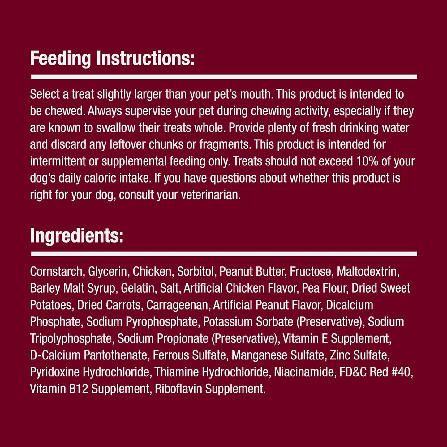 SmartBones SmartSticks With Real Peanut Butter, 25 Count, Treat Your Dog to a Rawhide-Free Chews For Dogs