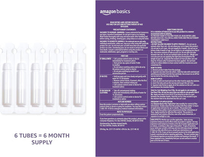 Amazon Basics PreventativeTopical Flea Treatment for Large Cats (Over 9 Pounds), 6 Count (Previously Solimo