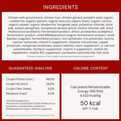 Stella & Chewy's Freeze-Dried Raw Chicken Meal Mixers- Dog Food Topper and Mixer - Made with 95% Cage-Free Chicken, Organs & Bone - Perfect for Picky Eaters - Grain-Free - 18oz