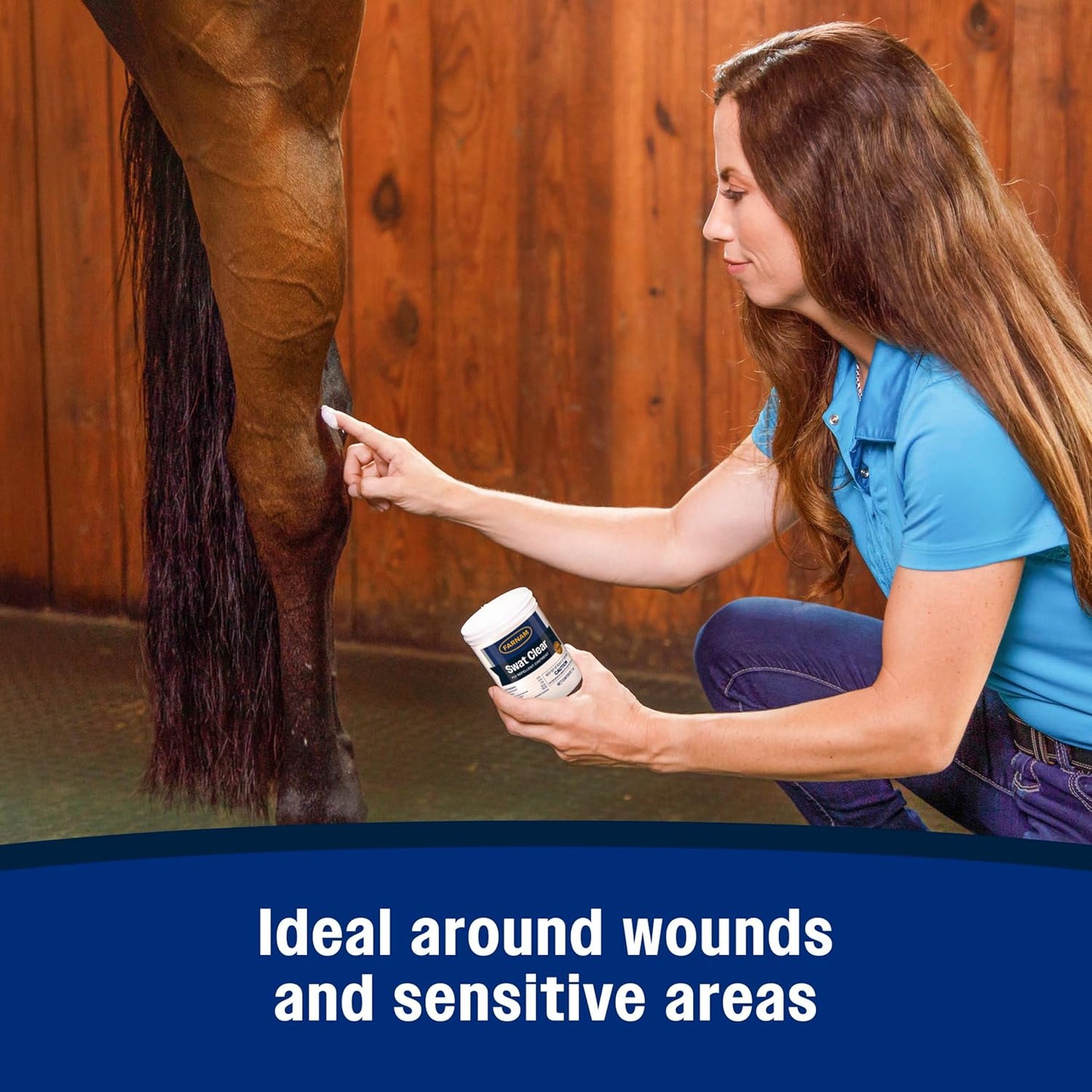 Farnam Swat Fly Repellent Ointment for Wounds, Sores, Scratches and Abrasions, 7 oz