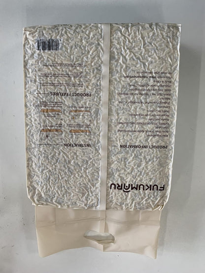 FUKUMARU Tofu Cat Litter, 6 LBS Clumping Cat Litter, Dust Free Unscented Flushable Tofu Litter, Natural, Lightweight and Low Tracking Kitty Litter Pellets Mixed Apple Wood, 24/7 Odor Control