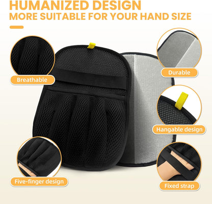 Lick Mat for Dogs Mint Green and Pet Hair Removal Glove