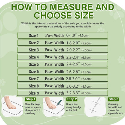 DcOaGt Dog Shoes for Large Dogs, Mesh Breathable Dog Boots & Paw Protectors for Hot Pavement Summer Winter Snow, 360° Anti-Slip Dog Booties for Hiking/Walking,Military Green 4PCS(Size 8)