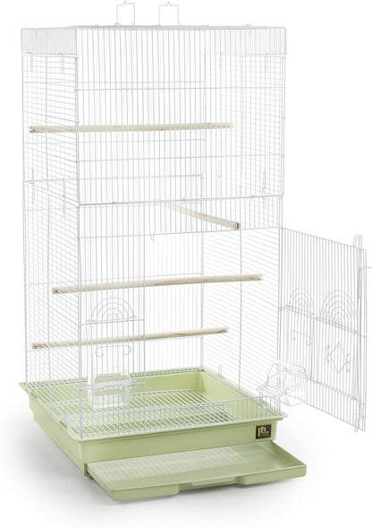 Prevue Pet Products SPECONO1818H-SG Tall Tiel Cage, Sage Green