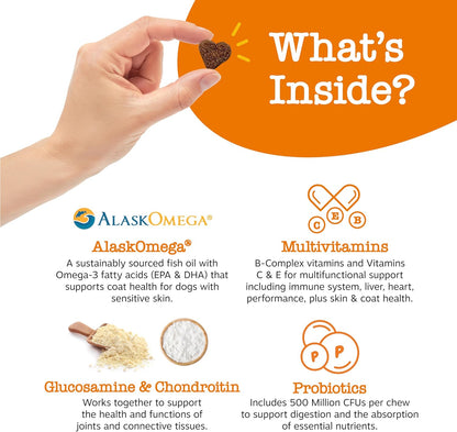 Zesty Paws Multivitamin Treats for Dogs + Probiotic Powder for Dogs