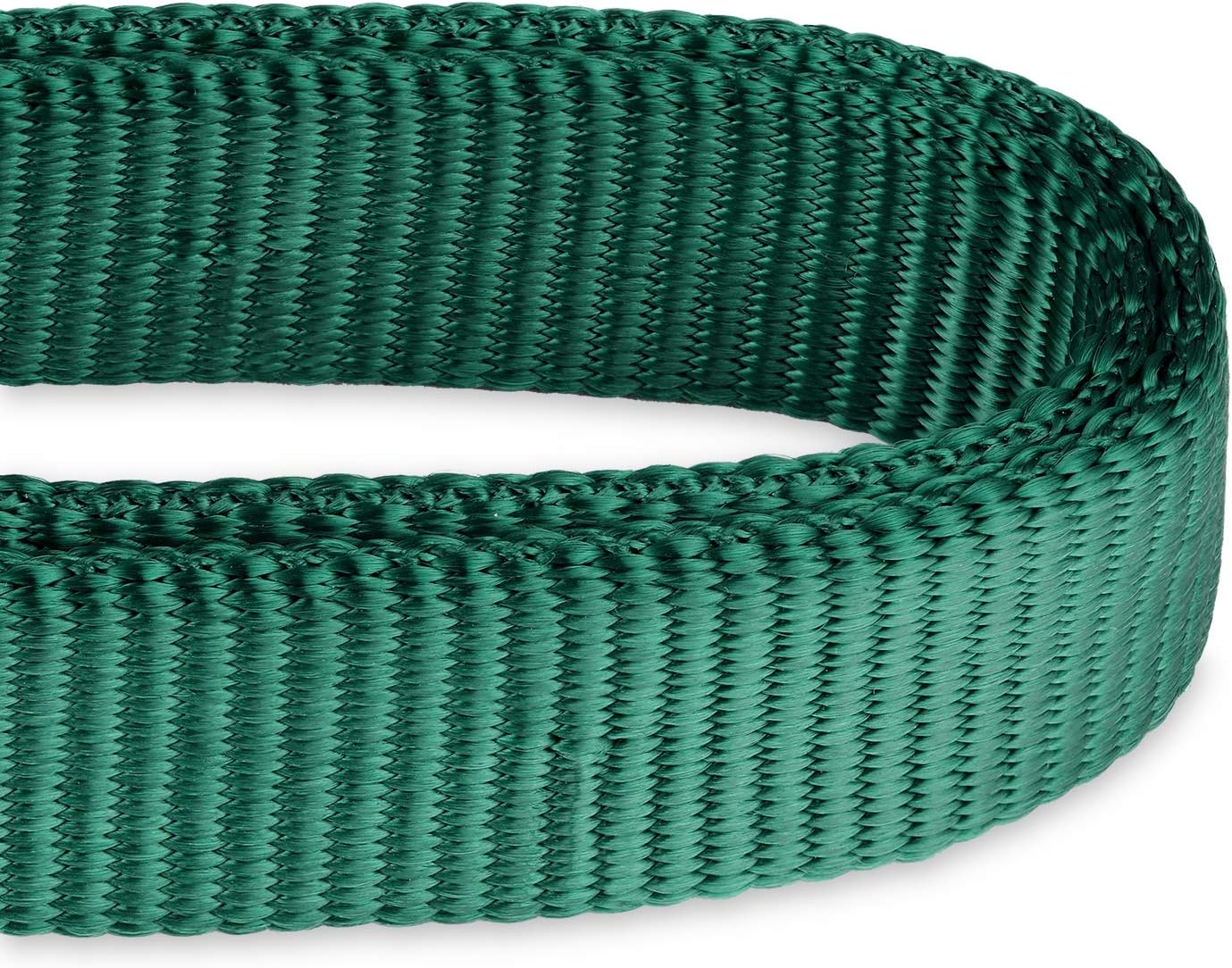 Hyhug Martingale Dog Collar Medium Green |Escape - Proof Heavy Duty Nylon Durable No Slip, Ideal for Training & Daily Walks