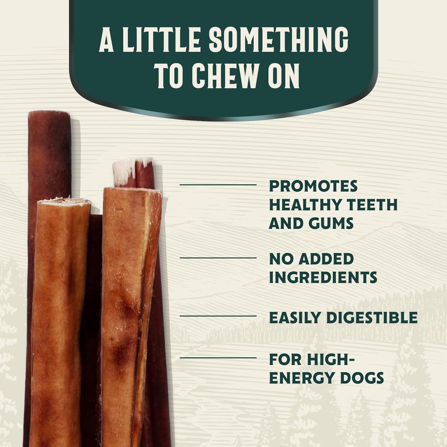 Hank & Roy All-Natural Pig Ears for Dogs + Dog Bully Sticks Bundle, 6 Pig Ears and 6 Bully Sticks, Long Lasting, Antibiotic and Hormone Free