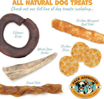 Chicken Chips - Crunchy, Single Ingredient Dog Treat -100% All Natural Chicken Breast - 4oz