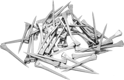 Surf turtle E3 Horseshoe Nails 50 Pcs 1.7 Inches Low Carbon Steel Horse Hoof Nails Horse Training Supplies Tool for Securing Firmly