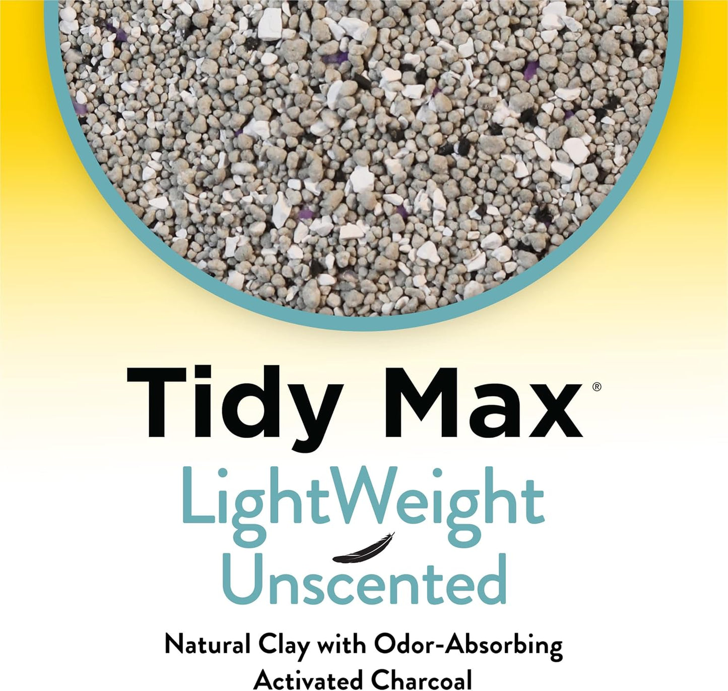 Tidy Cats Tidy Max Lightweight Unscented Cat Litter Clumping Formula - 17 lb. Box