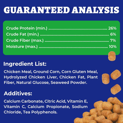 Wellix Dental Treats for Cats and Small Dogs - Crunchy Cat Teeth Cleaning Treats for Fresh Breath & Plaque Control - Pet Dental Chew for Kittens&Puppy - Chicken Flavor (8.82oz)