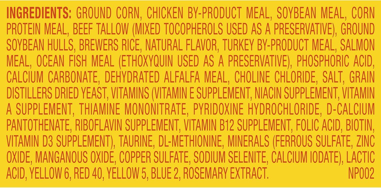 Meow Mix Indoor Formula Dry Cat Food, 3.15 Pound Bag (Pack of 4)