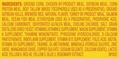 Meow Mix Indoor Formula Dry Cat Food, 3.15 Pound Bag (Pack of 4)