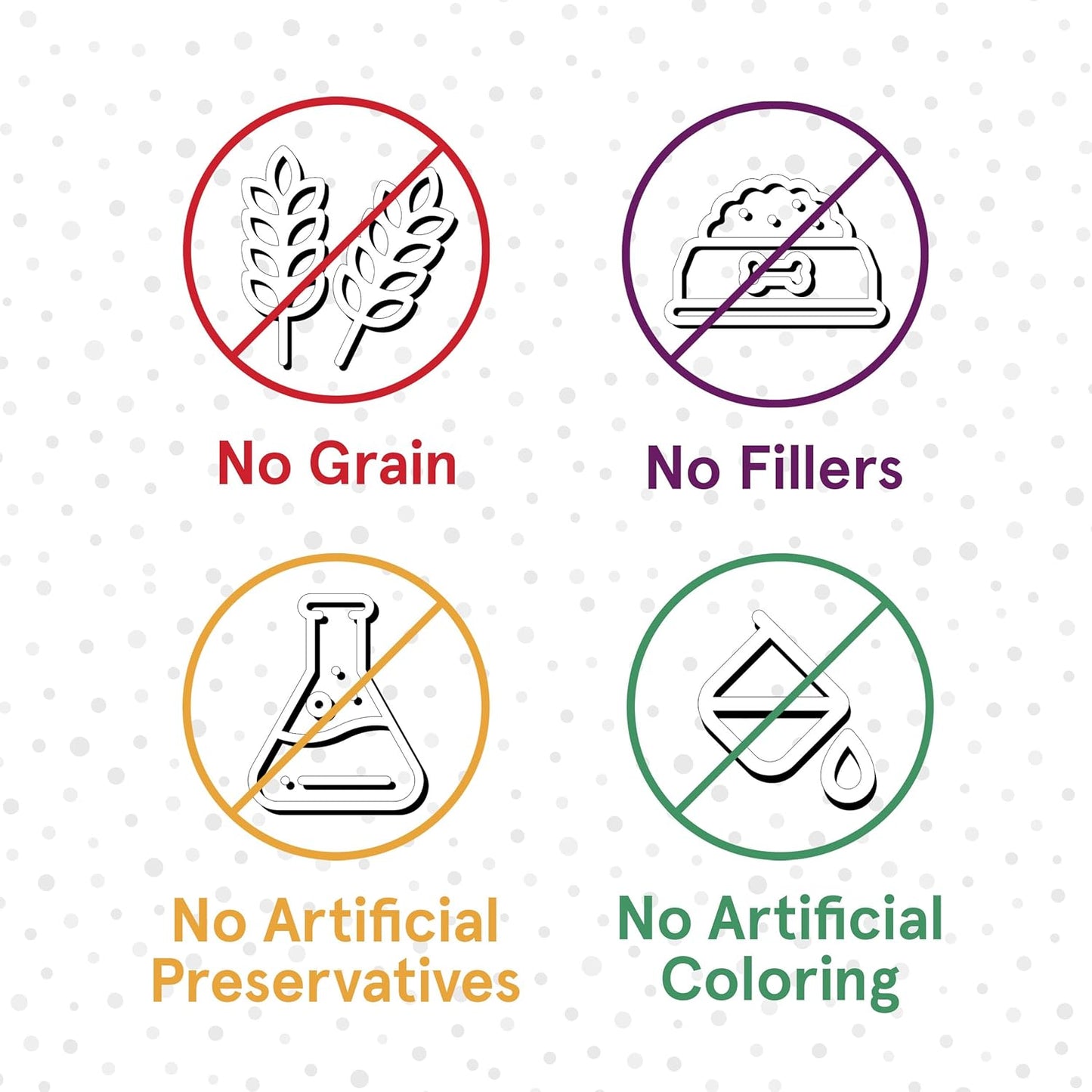 TRMC Mixed Meat Farm & Fins Air Dried Dog Food w/Real Beef, Lamb, Hoki, & Mackerel (Free from Poultry) - 2lbs of Grain-Free, High-Protein, Real Meat Dog Food for Dogs of Any Age & Size