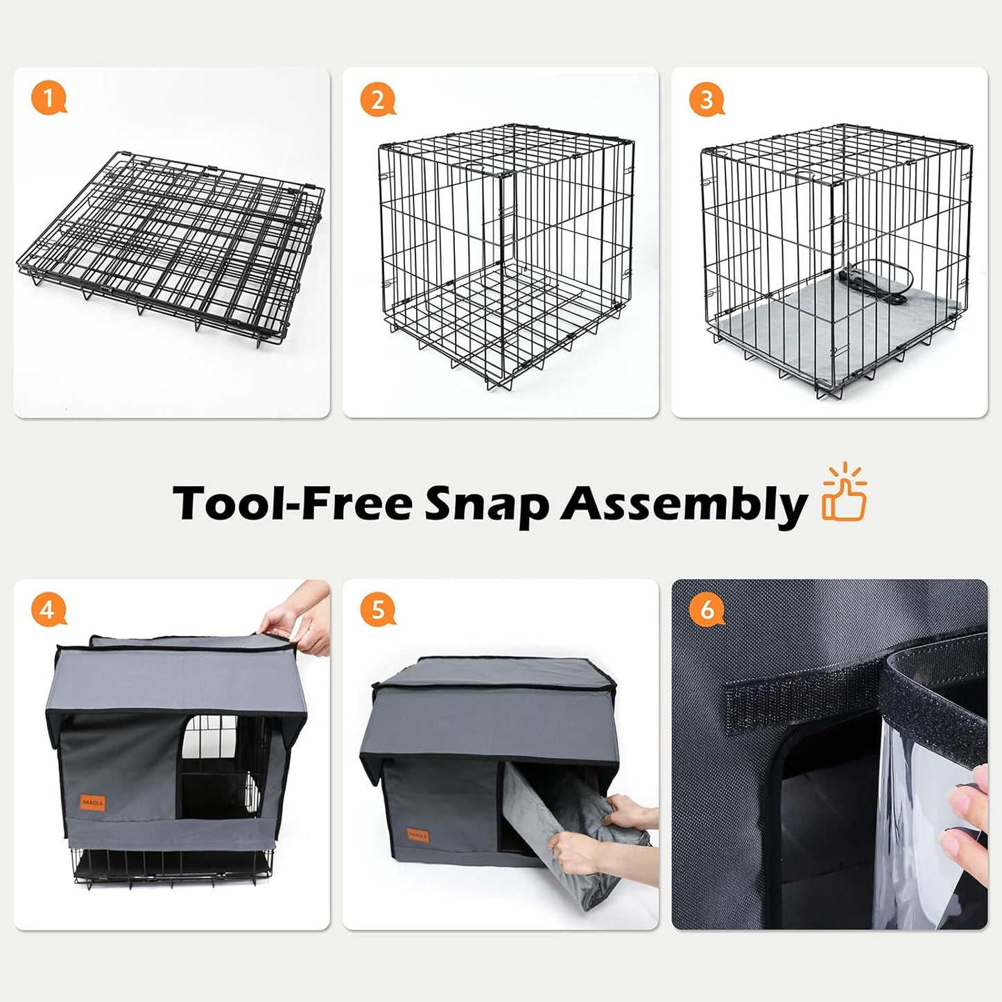 Large Heated Cat House for Outdoor Cats in Winter, Weatherproof & Elevated Outdoor Feral Cat Houses with Pet Heating Pad Bed, Outside Cat House for Stray Barn Cat