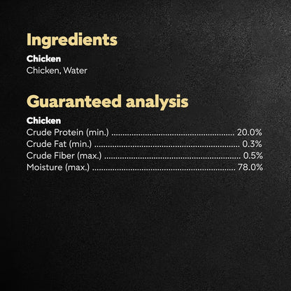 Cesar Simply Crafted Adult Wet Dog Food Toppers, Chicken, 1.3 oz Tubs, 10 Count (Pack of 1)